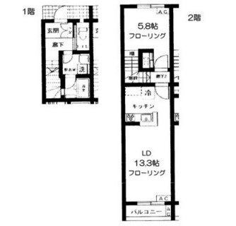 東京都新宿区中町 賃貸マンション 1LDK