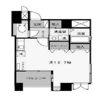 東京都千代田区富士見１丁目 賃貸マンション 1R