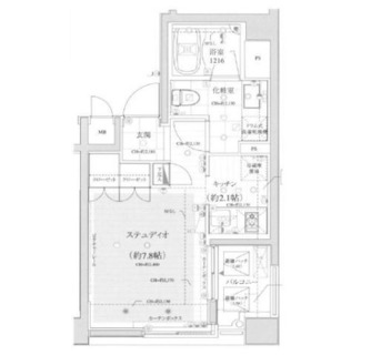 東京都千代田区三番町 賃貸マンション 1K