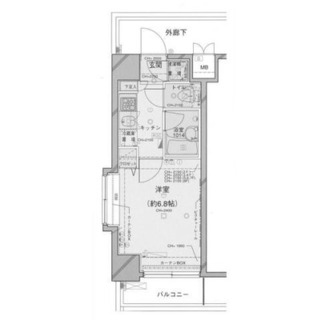 東京都新宿区市谷砂土原町２丁目 賃貸マンション 1K